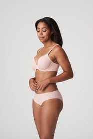 Figuras Powder Rose Spacer Plunge Bra