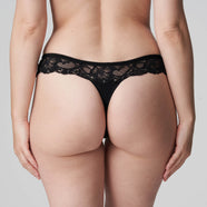 Madison Black Thong