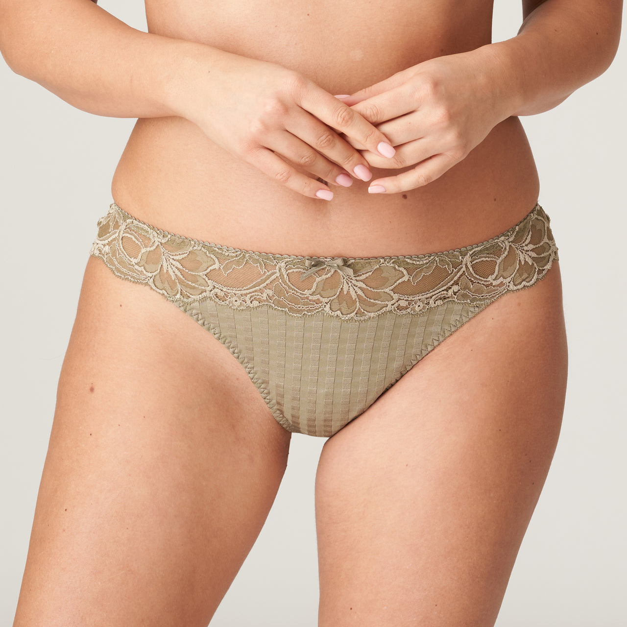 Madison Golden Olive Thong
