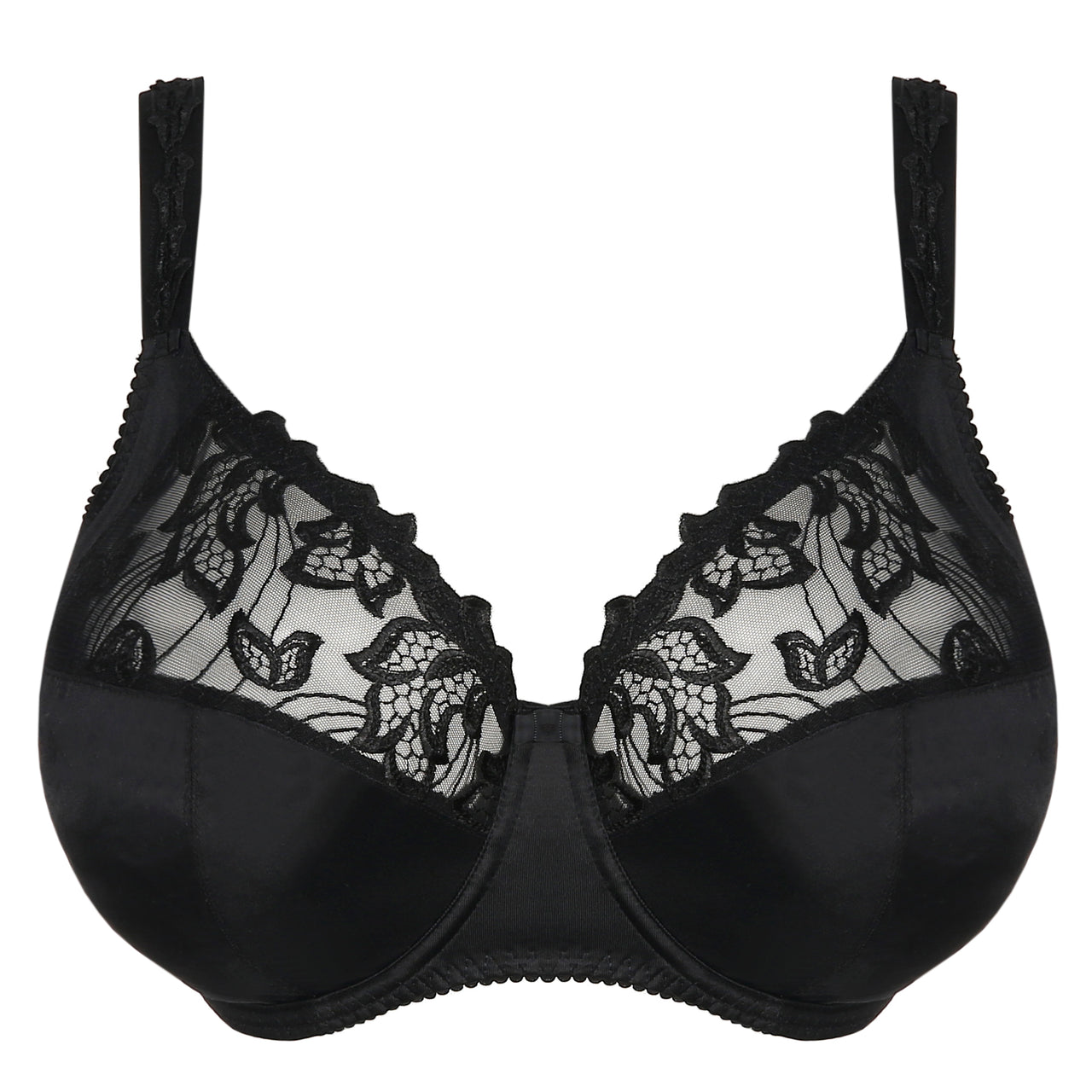 Deauville Black Full Cup Bra