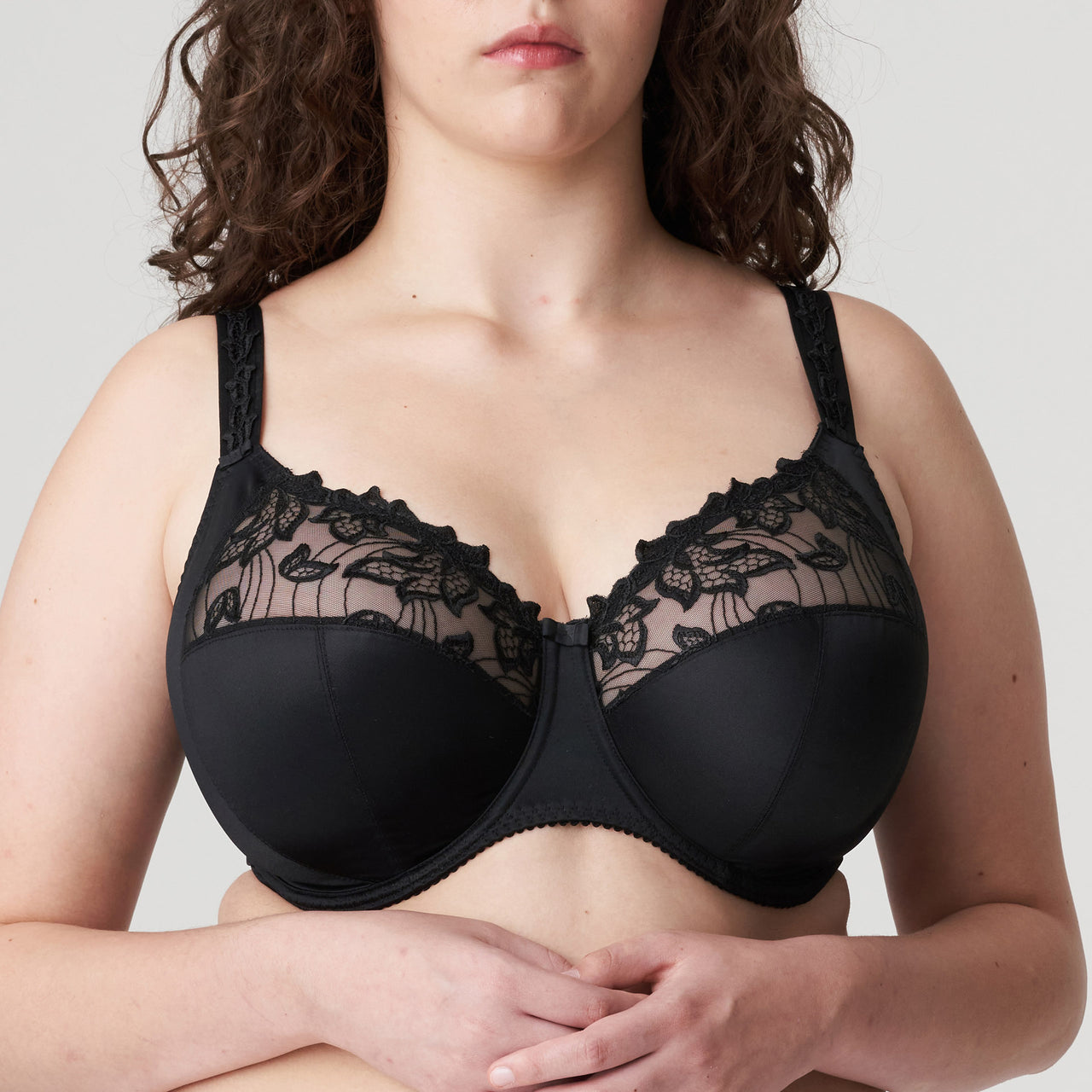 Deauville Black Full Cup Bra