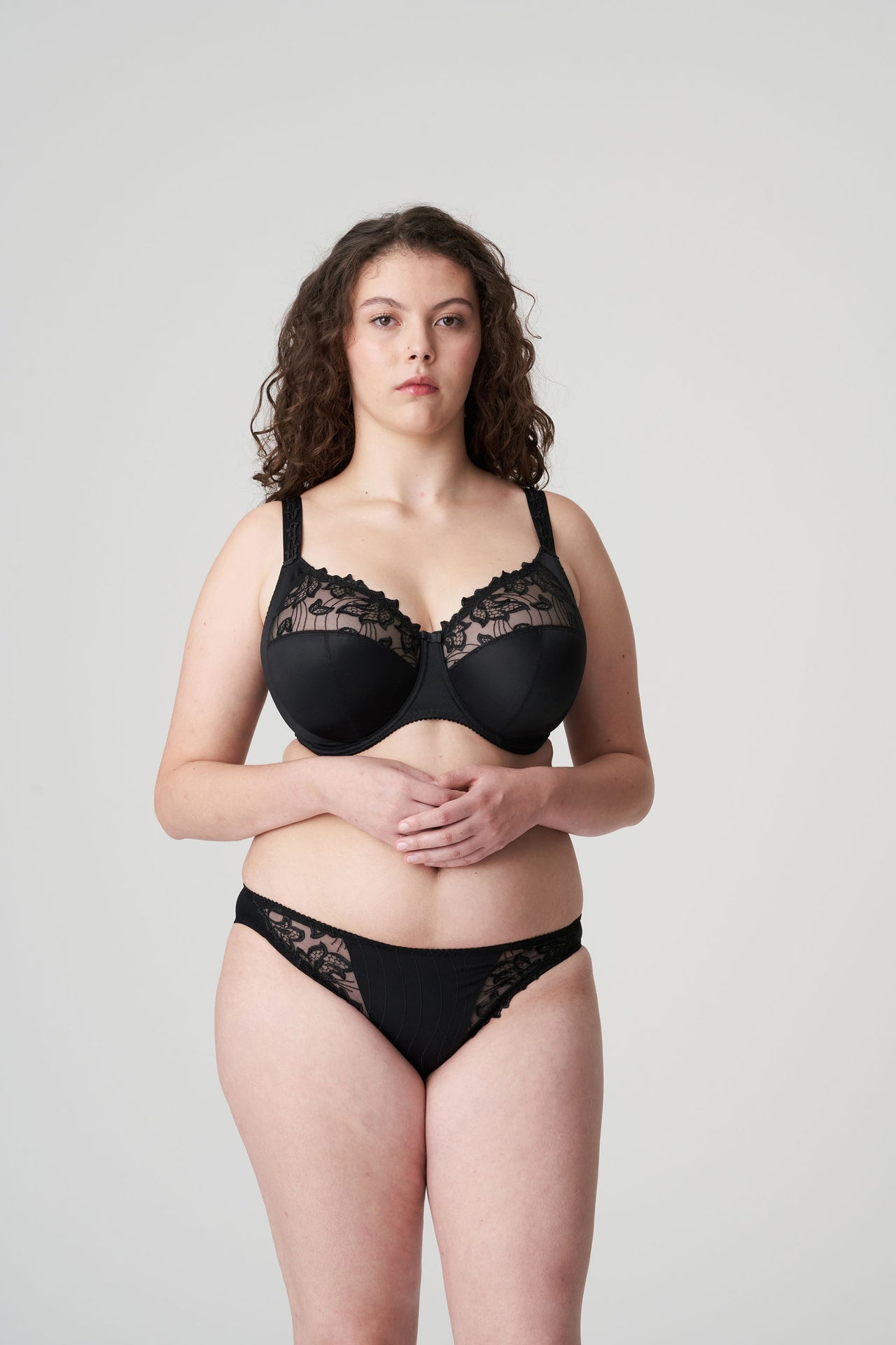 Deauville Black Full Cup Bra