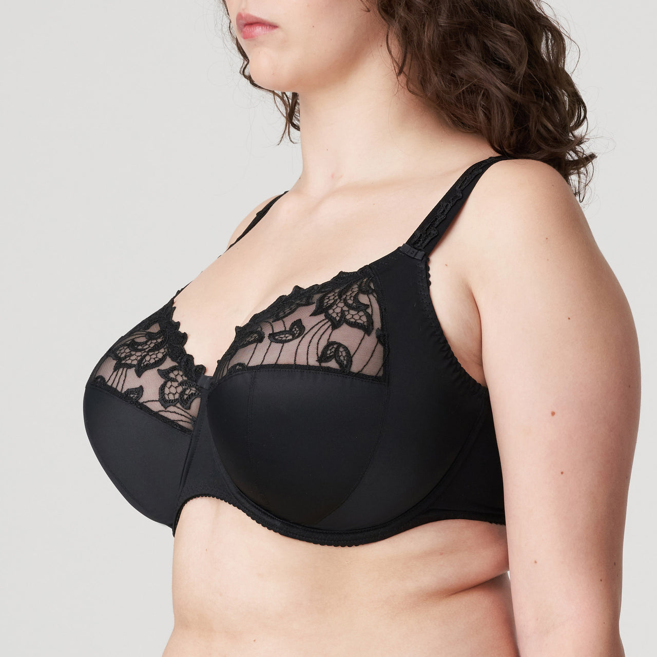 Deauville Black Full Cup Bra