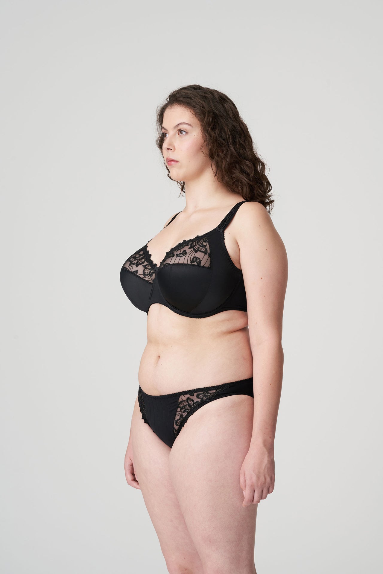 Deauville Black Full Cup Bra
