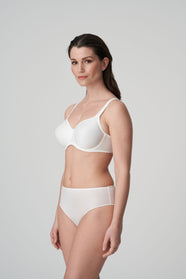 Satin Natural Full Briefs