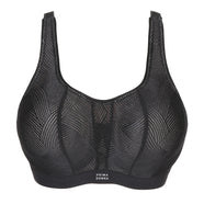 The Game Black Padded Sports Bra