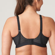 The Game Black Padded Sports Bra